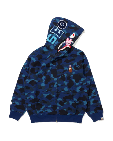 BAPE X Straykids Dwaekki Shark Full Zip Hoodie