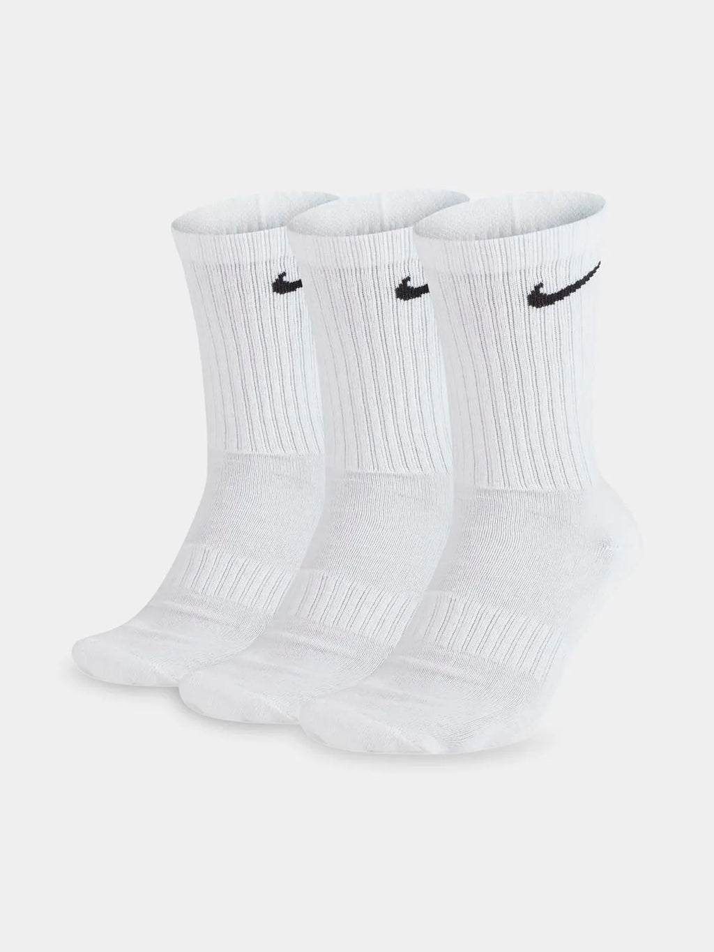 Nike Everyday 3-Pack White Crew Socks