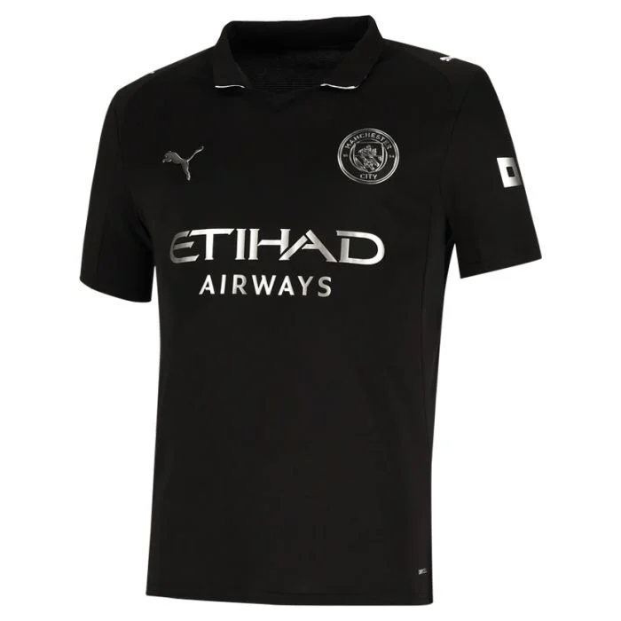 PUMA MANCHESTER CITY FC AWAY JERSEY MENS BLACK