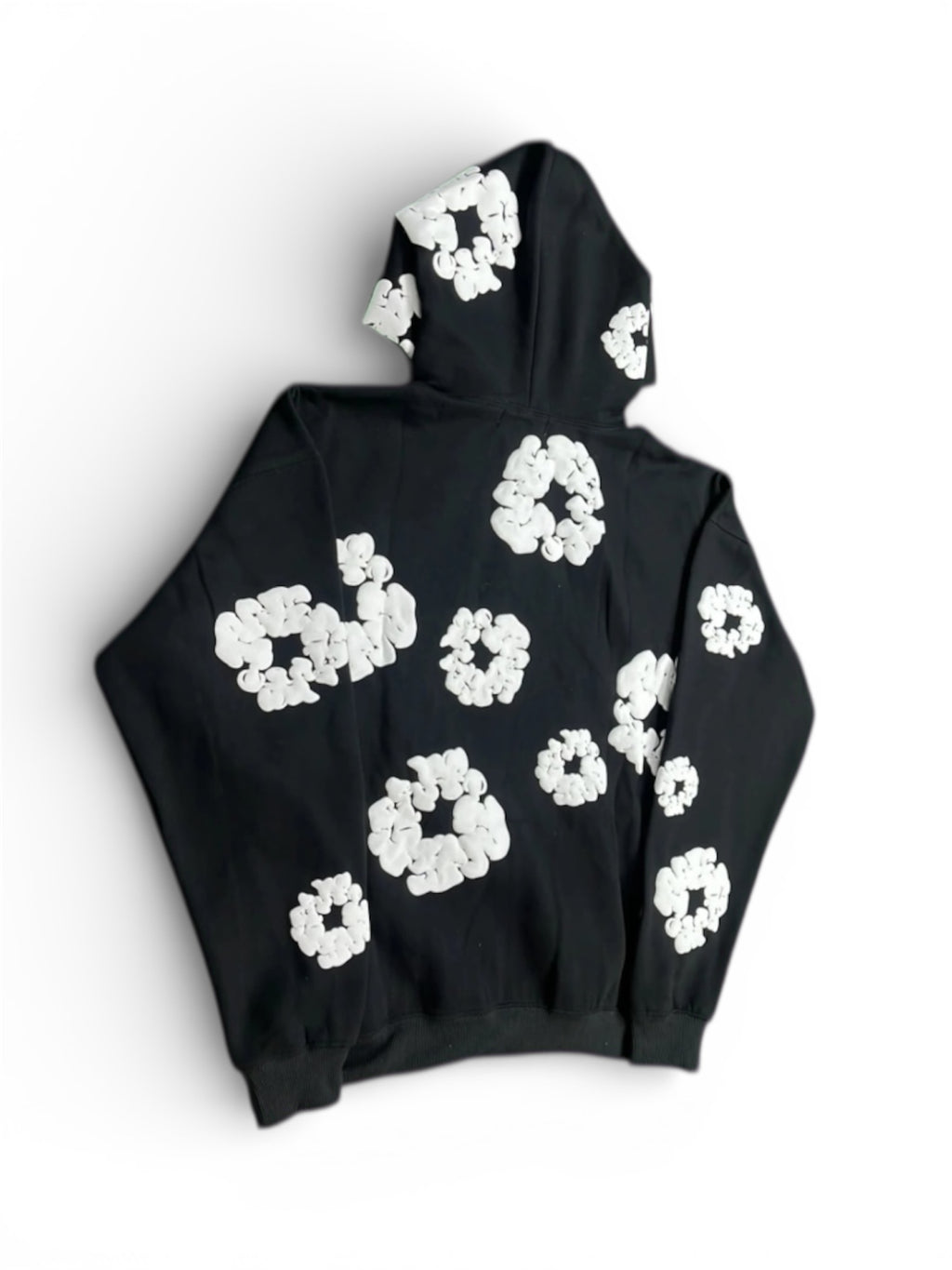 DENIM TEARS HOODIE BLACK